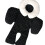 (Black) Eco-friendly stroller pad khaki 4
