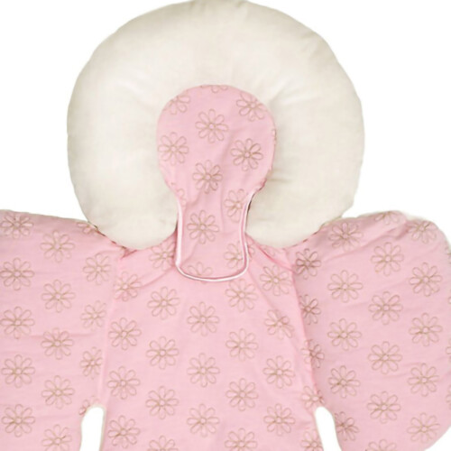 (Pink) Eco-friendly stroller pad khaki 2