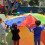 Kids Rainbow Umbrella Parachute Tent Game 4