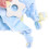 (Type 1 Free Size) Babyschlaf-Puppentuch Spielzeug Typ 1 5