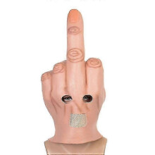 (style 3) Middle Finger Funny Mask, Halloween Creepy Fingers Mask Halloween Masks-2025-ss