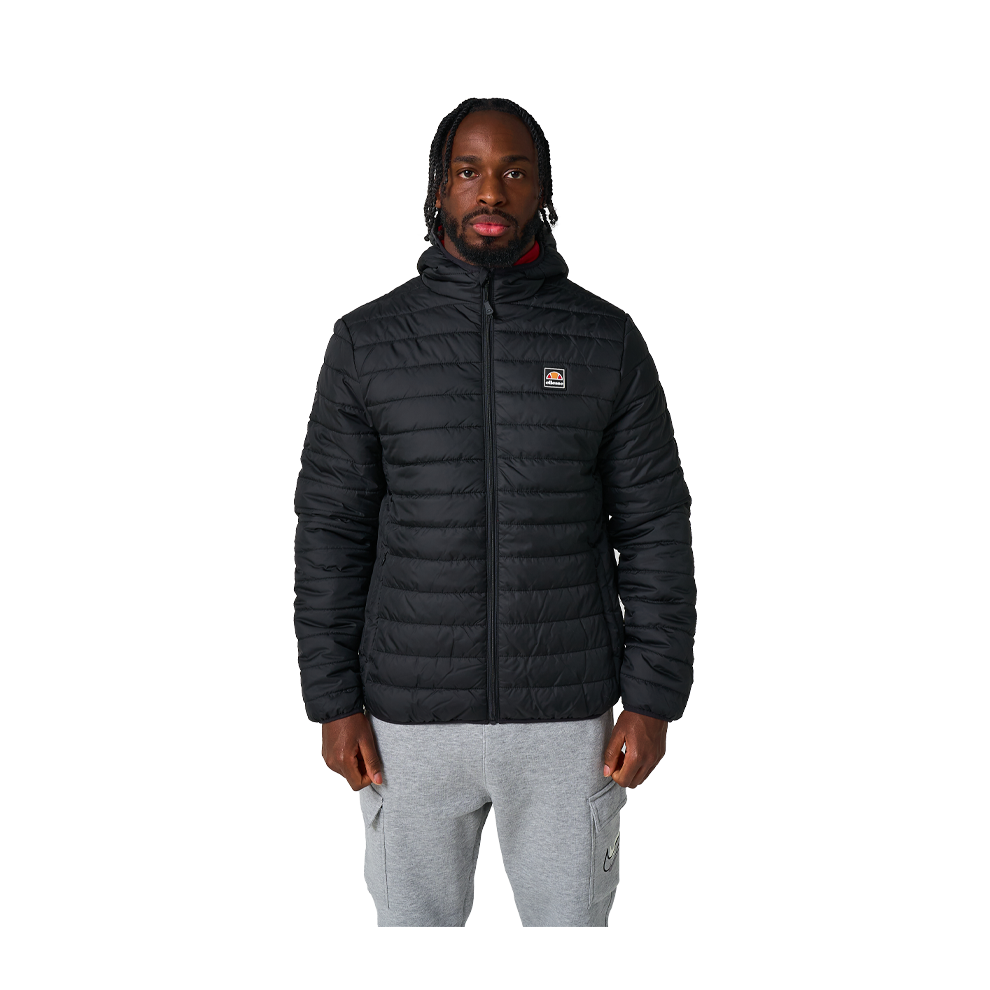 Ellesse Revuelto Padded Jacket Black/Red Uk S