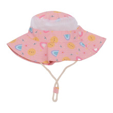 (Pink Sun) Baby-Fischerhut atmungsaktiv Dino Khaki 6M-3Y