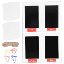 (Hand Foot Accessories) 4x Baby Veilig Inktkussen Non-toxic Snel Droogend Set