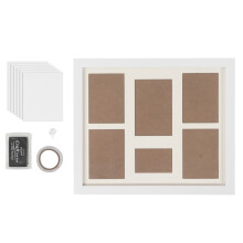 Baby Hand- & Voetafdruk Herinnering Kit met Witte Lijst