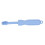 (Blue) Spazzolino Denti Silicone Neonati Giallo 2in1 3