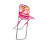 Baby pop accessoires lichtgewicht interactief speelgoed, roze 4