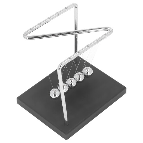 Balance Pendulum Ball Physics Science Metal Desktop Toy 2