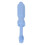 (Blue) Spazzolino Denti Silicone Neonati Giallo 2in1 5