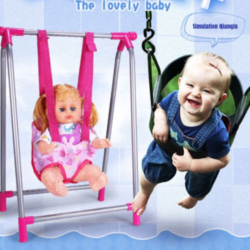 Lightweight Interactive Doll Toy for Kids Pink 2