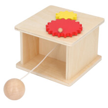 (Winder with Ball) Montessori-Windspiel-Baby-Spielzeug mit Kugel