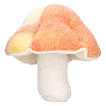 (Orange Color) Oranje pluche paddenstoel speelgoed, zacht knuffelpillow