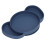 (Dark Blue) Kinder-Saugteller Silikon Dunkelblau 5
