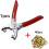 Eyelet Pliers Kit 14 Inch With 100 Rivets For Fabric Craft Projects 4