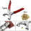 Eyelet Pliers Kit 14 Inch With 100 Rivets For Fabric Craft Projects 2