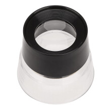 10x Jewellers Loupe Magnifier Watch Repair Loupe Pocket Glass Eye Loop Monocle For Stamps