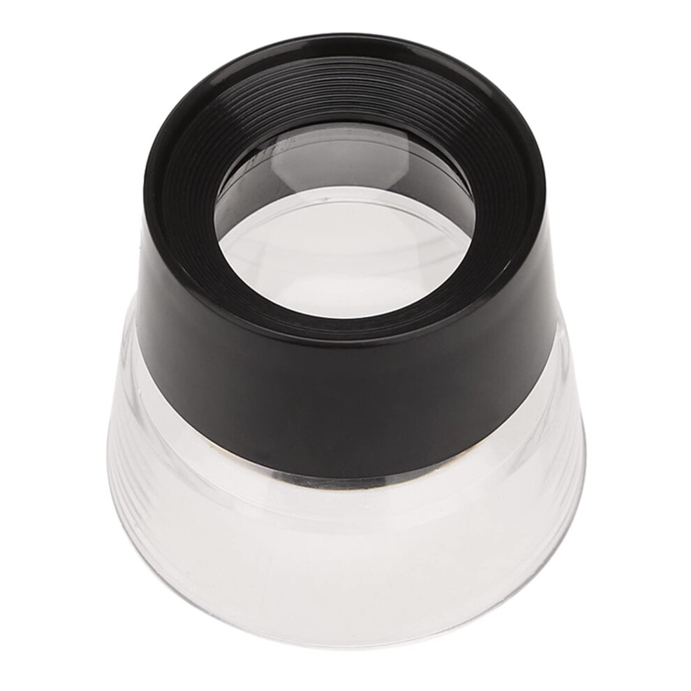 10x Jewellers Loupe Magnifier Watch Repair Loupe Pocket Glass Eye Loop Monocle For Stamps