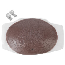 (Brown 6‑7 Months 35x26x6cm / 13.8x10.2x2.4in) Kunstmatige Zwangere Buik 6-7 Maanden 35x26x6cm
