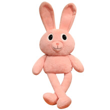 (Pink 60cm) Zieh-Ohr-Hase Plüschspielzeug 60cm Rosa
