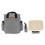 (Gray) Windelrucksack 20L wasserdicht & isoliert, Grau 1