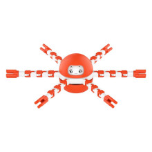 Verwandelbarer Gyroskop-Kettenroboter, mechanisches Spiralspielzeug