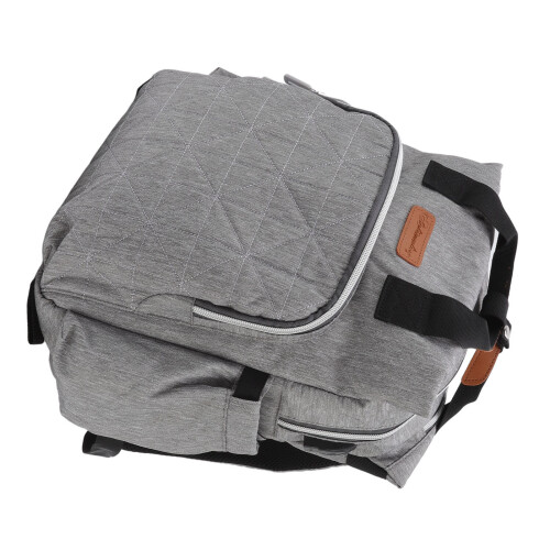(Gray) Windelrucksack 20L wasserdicht & isoliert, Grau 2