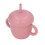 (Wine Red) Pilz-Design Silikon-Trinkbecher, Anti-Spritz 4