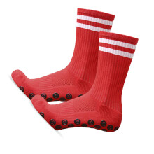 Anti-Rutsch-Sport-Soccer-Socken, 1 Paar, Atmungsaktiv, Feuchtigkeitsableitend, Verstellbarer Sitz