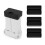3 Pcs Silicone Battery Port Dust Plug for Mini 3 Pro 1