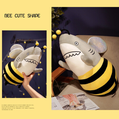 Bee Shark Plush Toy Kids Gift 2