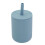 (Blue) 210ml Silikon-Becher, BPA-frei, undicht, mit Stroh 4