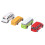 Pull Back Bus Toy Friction Powered Kids Vehicle 4