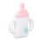(Pink) Pink Cartoon Bottle Soft Silicone Teether 4
