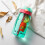 (Green 480ML) Kinder-Trinkflasche mit Strohhalm 480ml PP blau 1