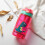 (Red 480ML) Kinder-Trinkflasche mit Strohhalm 480ml PP blau 1