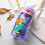 (Purple 480ML) Kinder-Trinkflasche mit Strohhalm 480ml PP blau 2