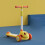 (Yellow) Leuchtender Kickroller mit stabilem Rad für Kinder, Pink 1