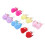 (NO.892-21) 12 Pcs Sleeping Baby Pendant Key Ring Plush 4