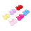 (NO.892-15) 12 Pcs Sleeping Baby Pendant Key Ring Plush 4