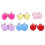 (NO.892-21) 12 Pcs Sleeping Baby Pendant Key Ring Plush 5