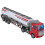 (Flat Head Pull Back Oil Tanker) Pull Back Truck Model 1/48 Heavy Duty Educational Construction Toy 4