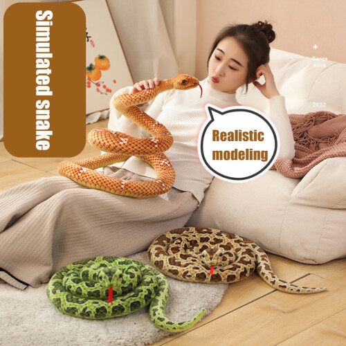 Realistische Slang Pluche Knuffel Tuin 1