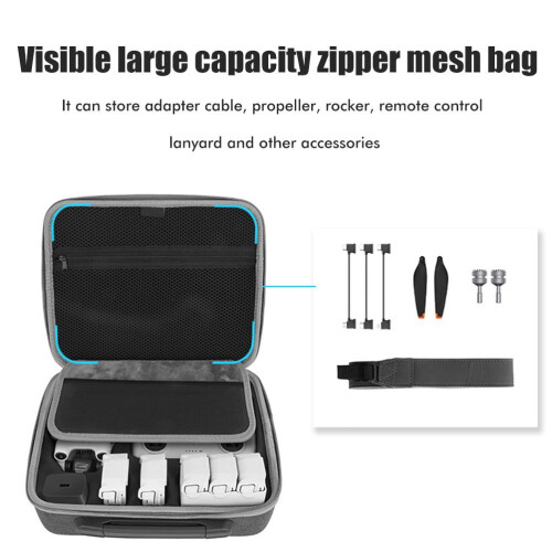Carrying Case for Mavic Mini 3 Pro Drone Controller Portable Hard Case 1