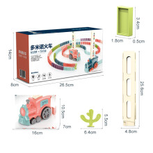 (Pink) Domino-Zug Bausteine elektrisch pink