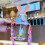 (Pink) 300ml Cartoon Kids Straw Cup Gift 1