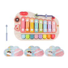 (Green) 8-Key Piano Cake Musical Toy Green 1-3Y