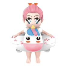 Baby Bade-Spielzeug Cartoon Mädchen Schwimmring Kinder Pool Wasser