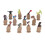 12x Dinosaur Egg Hatching Toys 3+ 5
