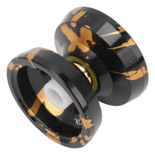 Schwarz-Gold Legierungs-Yo-Yo Geschenk für Profis 2