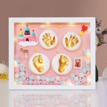 (Type 1) Baby Handafdruk Voetafdruk Kit Cartoon Nieuwgeboren Gift T2